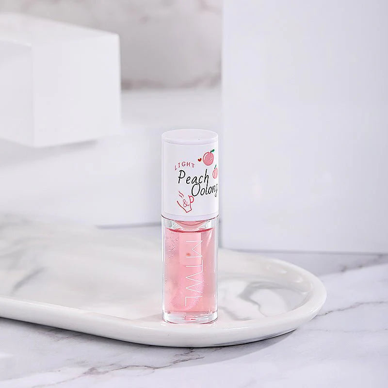 AOGALIANI Moisturizing Lip Oil Honey Milk & Peach Oolong Repair Moisturizing Tender Fade Lip Lines