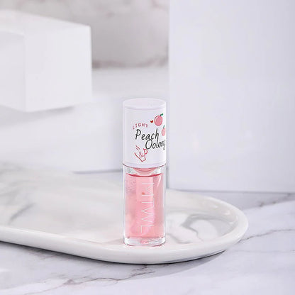 AOGALIANI Moisturizing Lip Oil Honey Milk & Peach Oolong Repair Moisturizing Tender Fade Lip Lines