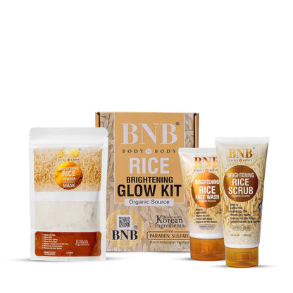 BNB - Rice Brightening Facial Kit