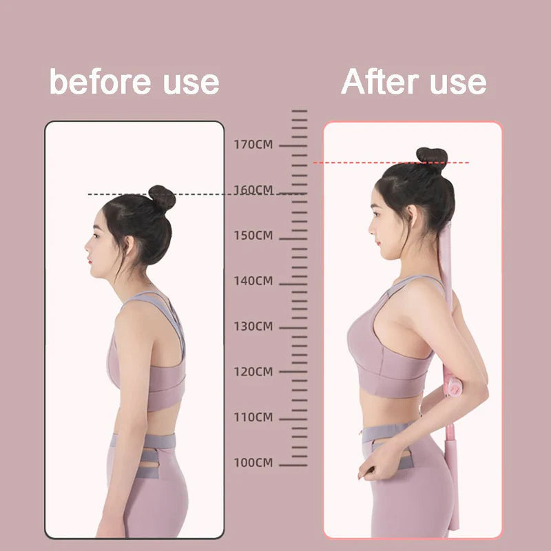 Body Stick Yoga Shoulder Artifact Stainless Steel Cross