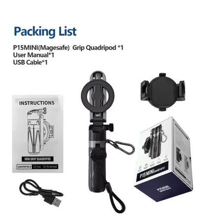 Mini MagSafe Phone Tripod & Selfie Stick