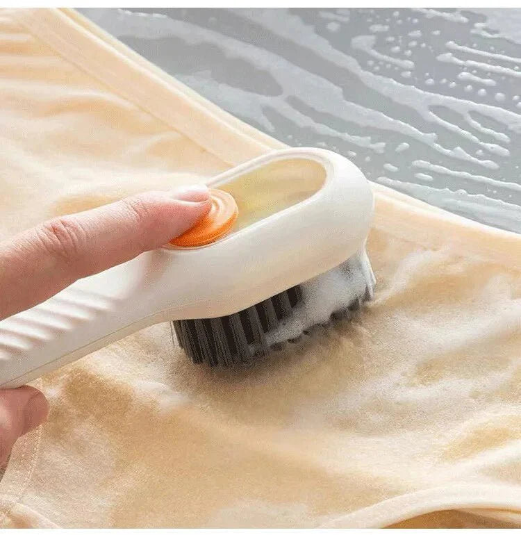 Multipurpose Liquid Dispensing Cleaning Brush