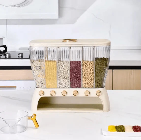 Rice Bin Divider (6-Section)