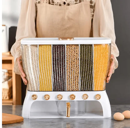Rice Bin Divider (6-Section)