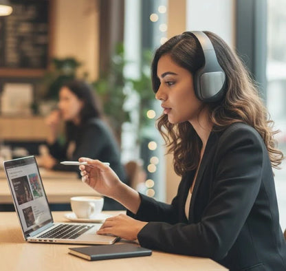 Wireless Bluetooth Headphones (Hi-Fi Audio)